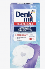 Denkmit  Fleckenentferner Salz fur Weiss- &amp; Buntwasche, Соль для выведения пятен для белого и цветного белья, 500 г