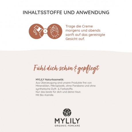 MYLILY Gesichtscreme fur unreine Haut mit Hyaluron 50ml Крем для лица для нечистой кожи с гиалуроном 50мл
