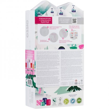 Essie Адент-календарь 2022, 24 средства для маникюра