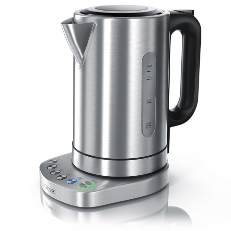 Arendo Arendo Wasserkocher, 1,7 l, 3000 W, Edelstahl, Schnellkoch, einstellbare Temperatur, Warmhaltefunktion  Чайник Arendo, 1,7 л, 3000 Вт, нержавеющая сталь, для быстрого приготовления, с регулируемой температурой и функцией поддержания тепла