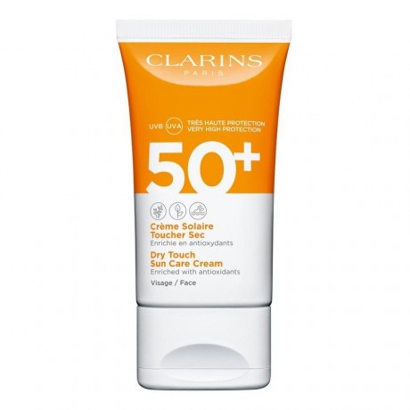 Clarins Creme Solaire Toucher Sec Visage LSF 50+ Крем Solaire Toucher Sec Visage SPF 50+