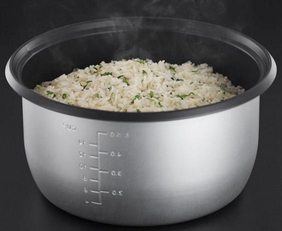 RUSSELL HOBBS RUSSELL HOBBS Reiskocher 23570-56 MaxiCook, 1000 W, gross: 2,5 l, antihaftbeschitet, inkl. Dampfkorb, ReisloffelMessbecher Рисоварка RUSSELL HOBBS 23570-56 MaxiCook, 1000 Вт, большая: 2,5 л, антипригарное покрытие, в комплекте паровая корзи