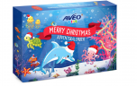 AVEO Kids 2025 Adventskalender, Адвент-календарь 2025 для детей, 24 сюрприза для ванны