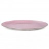 Bitz Bitz Gastro grey / light pink Platte oval 45x34 cm Битц Гастро серый/светло-розовый Овальная тарелка 45x34 см