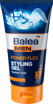 Balea MEN Styling Gel power flex 3 Гель для фиксации волос, 150 мл