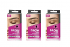 Schwarzkopf Brow Tint Permanent Black 3st, Краска для бровей, стойкая, до 10 применений, черная, 3штуки