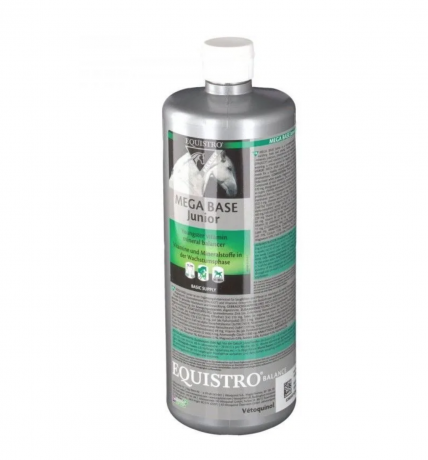 EQUISTRO SET: Mega Base Junior 1000ml + MEGA BASE 3kg, Набор для лошадей Equistro: Mega Base Junior 1 л + Mega Base 3 кг, жидкость + порошок, для роста, развития и ежедневного баланса лошадей и жеребят, комплекс витаминов и минералов