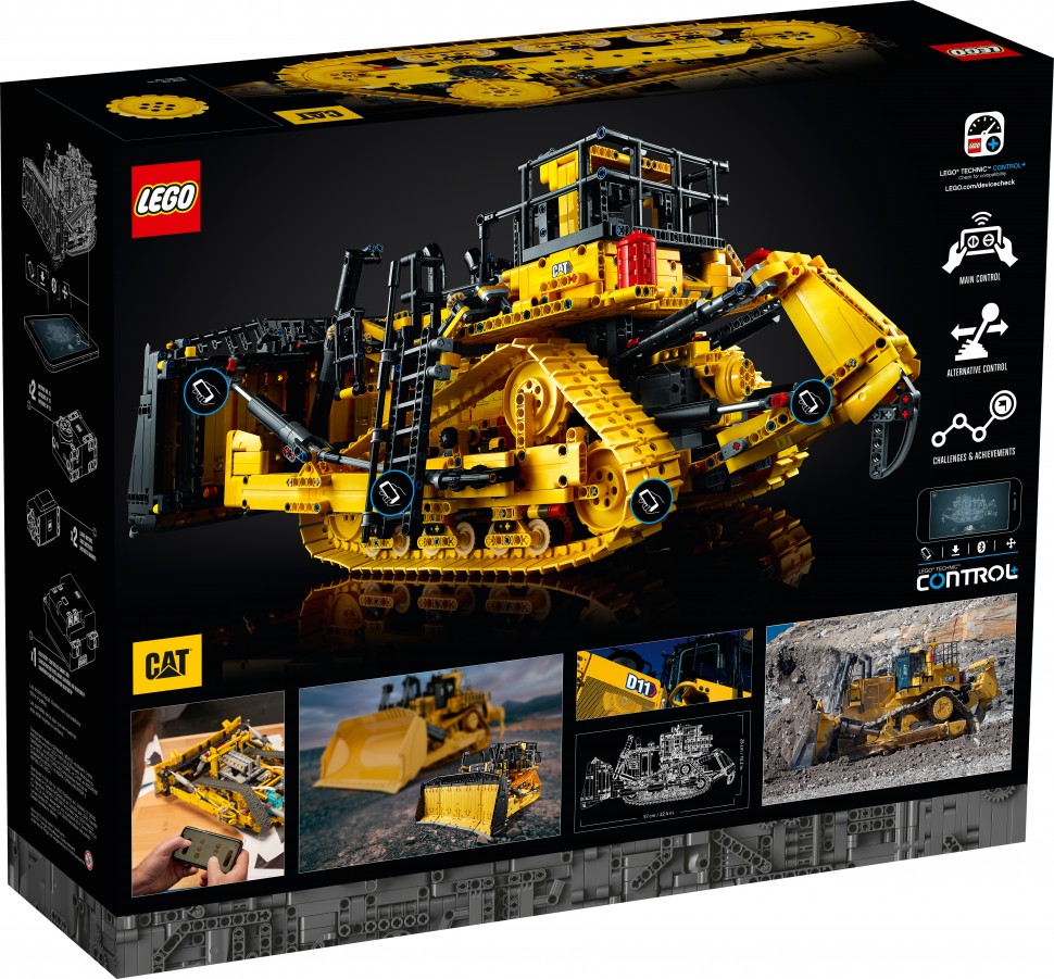 Купить Lego Appgesteuerter Cat D11 Bulldozer Бульдозер Cat D11 с управлением через приложение в интернет-магазине Diskontshop.eu Германия всего за 81 500 руб. в