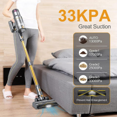 aonus aonus Akku-Hand-und Stielstaubsauger, 500,00 W, Beutellos, 33000Pa 500W Staubsauger Kabellos Starke Saugsleistung, bis zu 60 Min  Беспроводной руной пылесос aonus, 500,00 Вт, без мешка, 33000 Па, беспроводной пылесос 500 Вт, сильная мощность всасыва