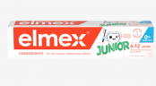 elmex Zahnpasta Kinder Junior 6-12 Jahren 75 ml, Детская зубная паста для детей 6-12 лет с комплексом Neo-Aminex для защиты от кариеса, 75 мл