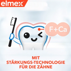 elmex Zahnpasta Kinder Junior 6-12 Jahren 75 ml, Детская зубная паста для детей 6-12 лет с комплексом Neo-Aminex для защиты от кариеса, 75 мл