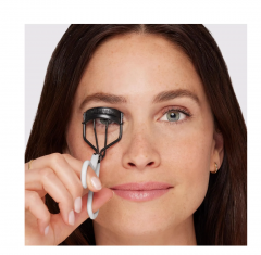 TWEEZERMAN Classic Wimpernzange onyx, Щипцы для завивки ресниц Classic Lash Curler (США), нержавеющая сталь, силиконовая подушечка, 3 сменные подушечки, эргономичная ручка, Onyx