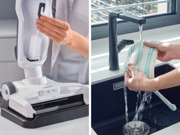 Leifheit Leifheit Akku-Saugwischer Regulus Aqua PowerVac Pro  Беспроводной пылесос Leifheit Regulus Aqua PowerVac Pro