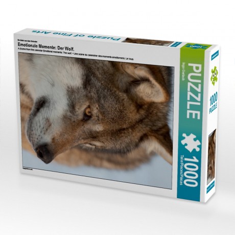 CALVENDO Puzzle CALVENDO Puzzle Emotionale Momente: Der Wolf. Пазл CALVENDO Пазл Эмоциональные моменты: Волк.