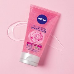 Nivea Rosenwasser Waschgel  Гель для умывания с розовой водой
