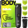 GILLETTE Elektrischer Rasierer, Labs Body & Intimate, 1 St, Джилетт Электрический триммер Labs Body & Intimate для тела и интимных зон с 5 аксессуарами, 1 набор
