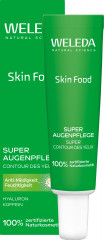 WELEDA Skin Food Super Augenpflege, 12 ml, Крем для кожи вокруг глаз Skin Food с кофеином и гиалуроновой кислотой против кругов и припухлости, 12 мл