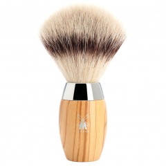 Muhle Kosmo Rasierpinsel, Silvertip, Olivenholz Помазок Kosmo, серебряный наконечник, оливковое дерево