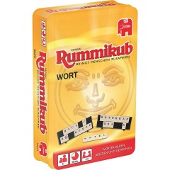 Jumbo Original Rummikub Wort Kompakt in Metalldose Original Rummikub word compact в металлической банке