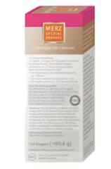 Merz Spezial  Dragees Haut Haare Nagel 120 St., Мерц Специальные Драже для Кожи, волос и ногтей, 120 шт