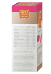 Merz Spezial  Dragees Haut Haare Nagel 120 St., Мерц Специальные Драже для Кожи, волос и ногтей, 120 шт