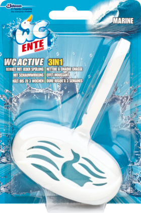 WC-Ente Кубики для туалета Active 3in1 Marine, 1 шт