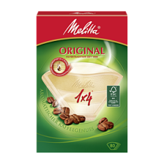 Melitta Фильтры бумажные 1х4 naturbraun Aroma 80 шт