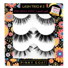 Pinky Goat Lash Trio 3 Wimpern Sets, 1 шт.