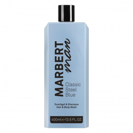 Marbert Steel Blue Hair & Body Wash Стальной синий гель для волос и тела