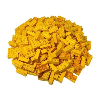 LEGO LEGO Duplo 2x4 Steine Gelb - 250 Stuck - Grundbausteine Yellow 3011 NEU LEGO Duplo 2x4 Bricks Yellow — 250 штук — базовые строительные блоки, желтый 3011 НОВИНКА