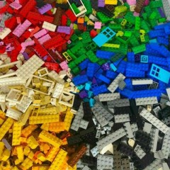 LEGO LEGO Steine gemischt - BRANDNEU - 1.000x, Gemischt LEGO Bricks Mixed — СОВЕРШЕННО НОВЫЙ — 1000x, смешанный