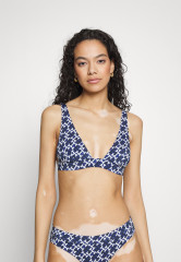 Tommy Hilfiger FIXED Bikini top navy white navy white FIXED Верх бикини темно-белый темно-белый
