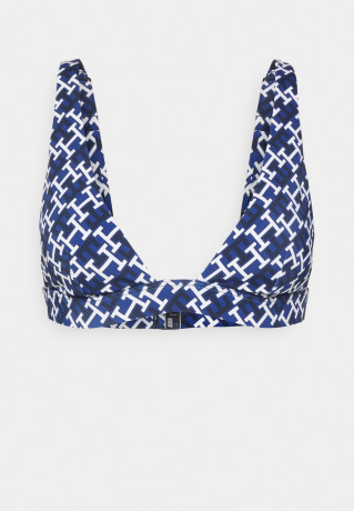 Tommy Hilfiger FIXED Bikini top navy white navy white FIXED Верх бикини темно-белый темно-белый