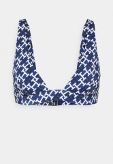 Tommy Hilfiger FIXED Bikini top navy white navy white FIXED Верх бикини темно-белый темно-белый