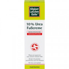 Allgauer Latschenkiefer ALLGAUER LATSCHENK. 10% Urea Fusscreme  АЛЬГАУ ЛАЧЕНК. 10% крем для ног с мочевиной