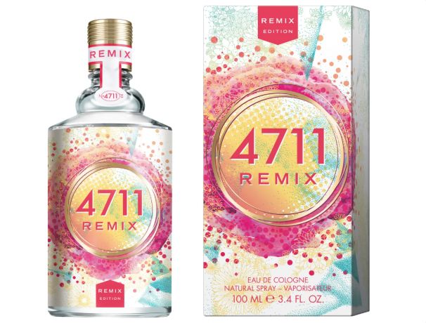 4711 Remix FESTIVAL VIBES Eau de Cologne Naturalspray Настоящая кёльнская туалетная вода, 100 мл