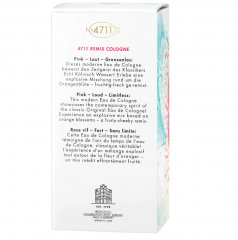 4711 Remix FESTIVAL VIBES Eau de Cologne Naturalspray Настоящая кёльнская туалетная вода, 100 мл