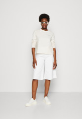 Tommy Hilfiger MINI LOGO Long sleeved top weathered white MINI LOGO Топ с длинными рукавами выветрившийся белый