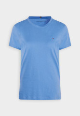 Tommy Hilfiger NEW CREW NECK TEE Basic T-shirt sky cloud ФУТБОЛКА NEW CREW NECK Базовая футболка небо облако