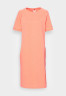 Tommy Hilfiger OPEN MIDI DRESS Day dress coral blossom ПЛАТЬЕ МИДИ OPEN Повседневное платье коралловый цвет