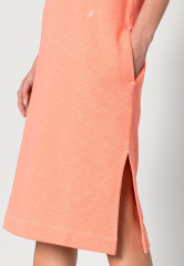Tommy Hilfiger OPEN MIDI DRESS Day dress coral blossom ПЛАТЬЕ МИДИ OPEN Повседневное платье коралловый цвет